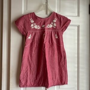 EUC Garnet Hill Kids red dress. Size 10